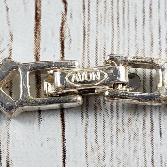 Bracelet Avon Breast Cancer Awareness Ribbon with Pink Rhinestones 7” - Picture 4 of 5